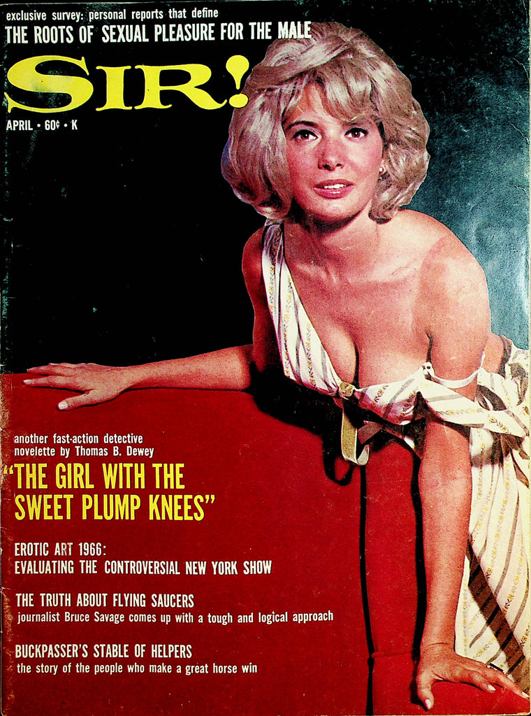 Sir! Vintage Magazine  Cathy Crofoot  April 1967    112321lm-dm