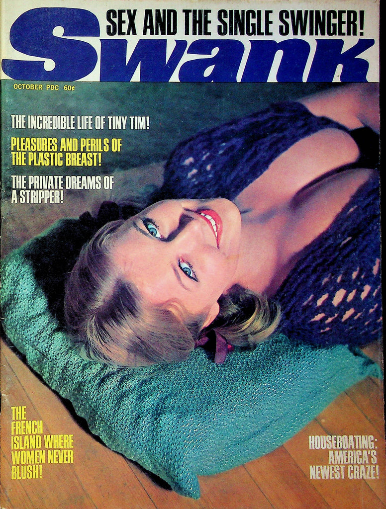 Swank Adult Magazine Ft. Michelle & The Single Swinger October 1968 032923RP