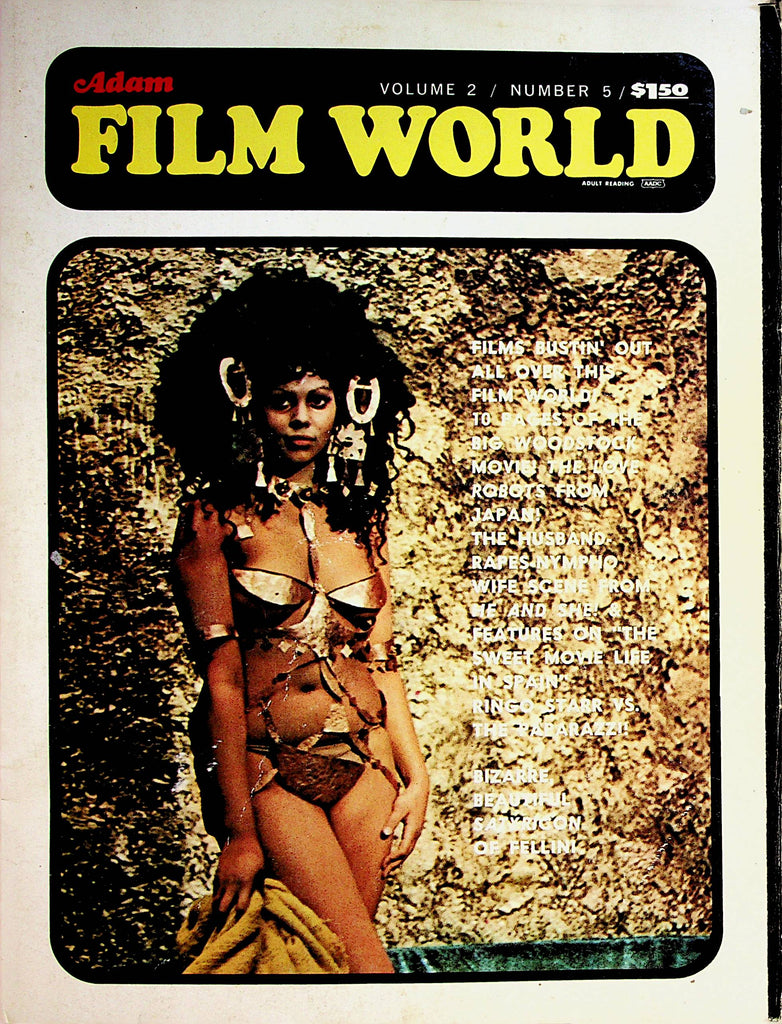 Adam Film World Magazine   Ringo Starr / Woodstock  vol. 2 #5  1970    062122lm-p2