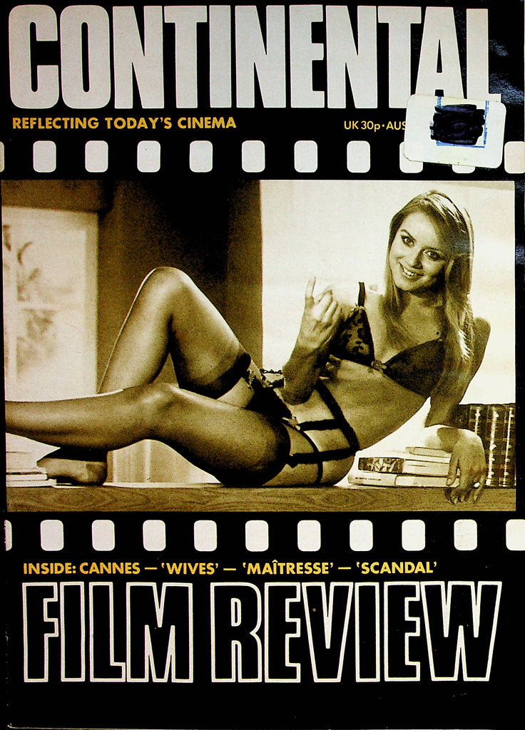Continental Film Review Magazine   Cover Girl Gloria Guida / Cannes  July 1976    070122lm-p2