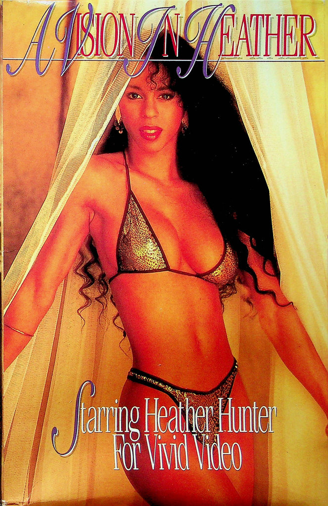 Adult VHS Movie A Vision In Heather Ft. Heather Hunter & Missy Warner 1991 By Vivid Video 031323RPVHS