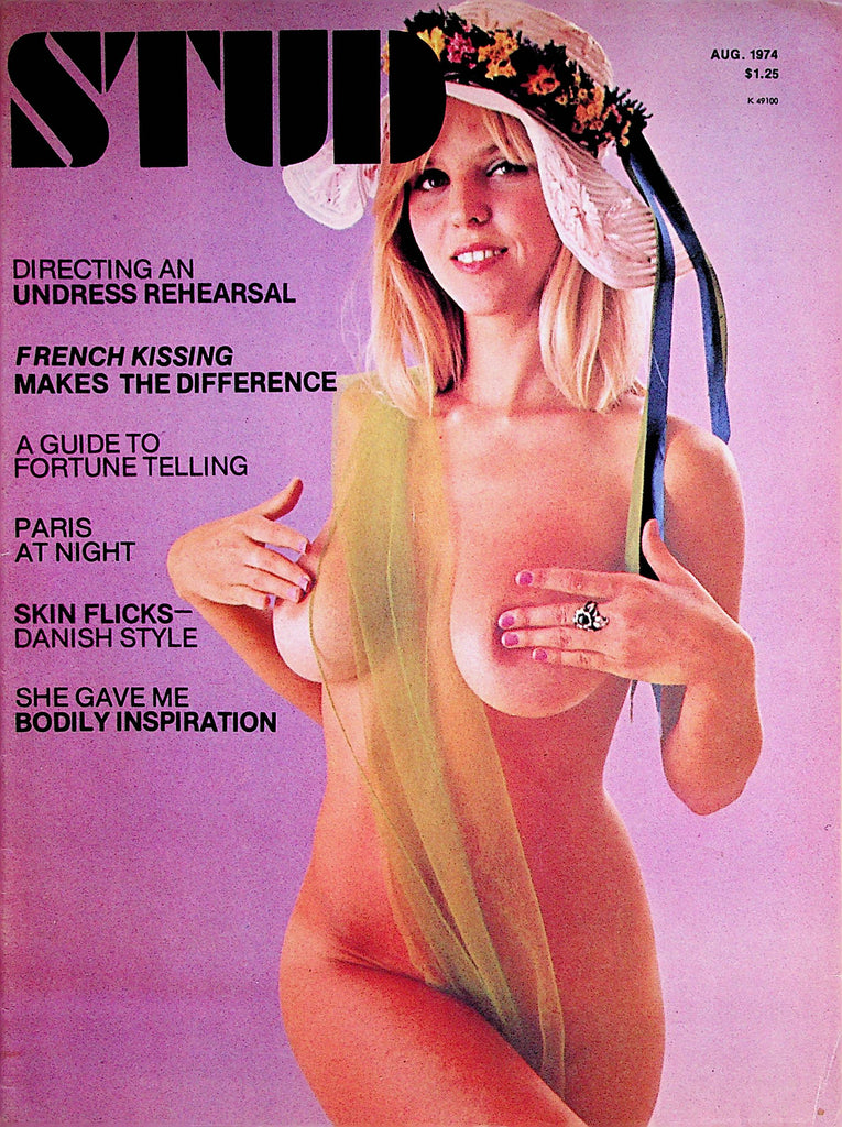 Stud Busty Magazine  Centerfold Girl Luscious Louise   August 1974      070322lm-p