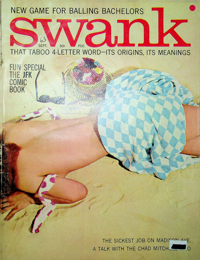 Swank Magazine Madison Ave & Chad Mitchell Trio September 1963 012323RP