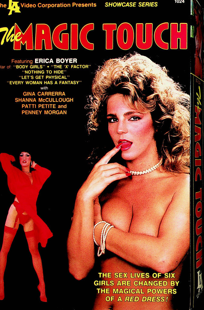 The Magic Touch VHS  Erica Boyer / Gina Carrerra  XXX    111321lm-dm4