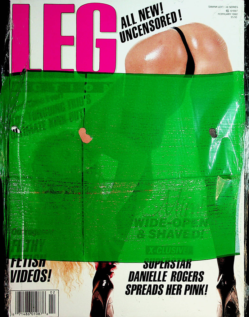 Leg Action Magazine  Danielle Rogers  February 1992  new/sealed   091621lm-dm