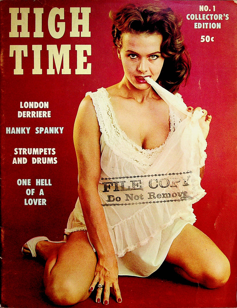 High Time Busty Magazine  Centerfold Suzie Morrison  #1 1960  Collector Edition 080522lm-p2