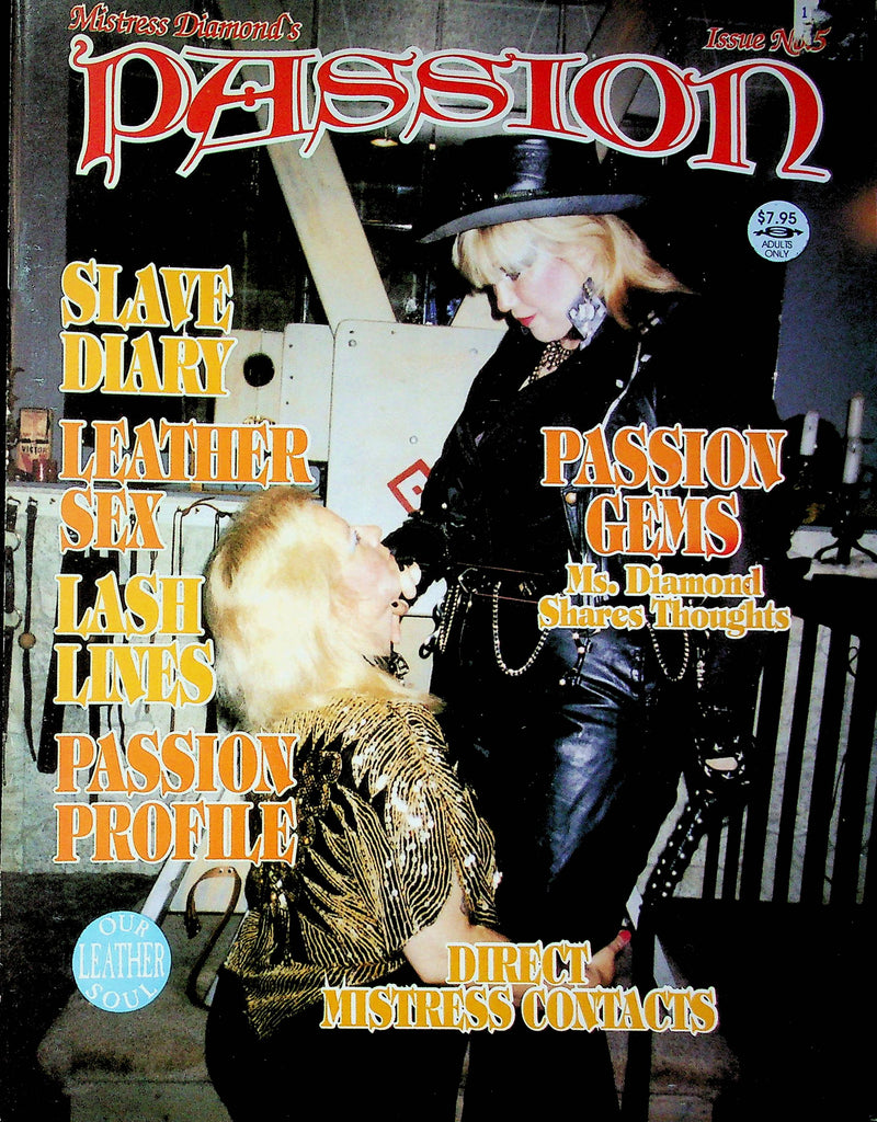 Swinger Magazine Mistress Diamond's Passion Issue No.5 Leather/Fetish Reality & Fantasy 020923RP