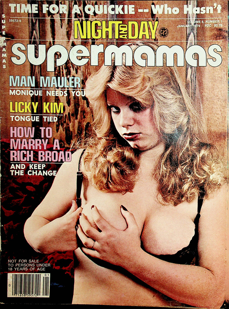 Night And Day Supermamas Busty Magazine  Licky Kim Loves Licking  January 1979     013022lm-dm