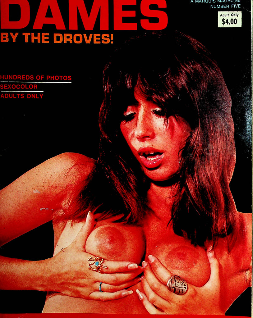 Dames By The Droves! Vintage Magazine  Wild Dames!  #5  1970's     032422lm-p