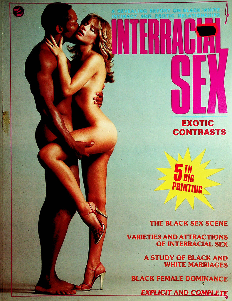 Interracial Sex Magazine  The Black Sex Scene  #1 1979   120121lm-dm