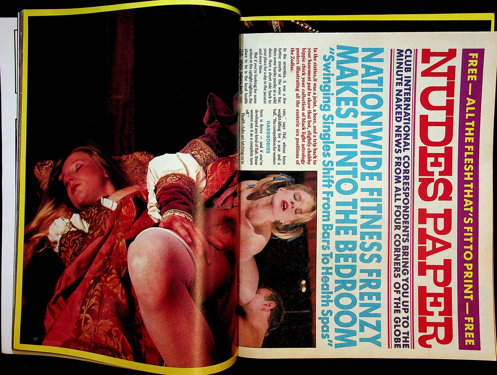 Club International Magazine Seka / Nude Jello Wrestling June 1985 0223