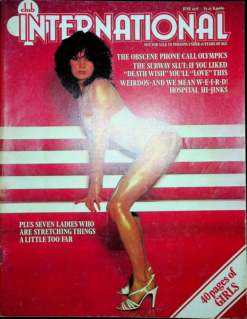 Club International Magazine Janie Frazier & Penny June 1978 102122RP