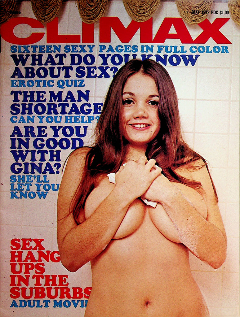 Climax Busty Magazine   Centerfold Girl Donna  May 1972    062322lm-p