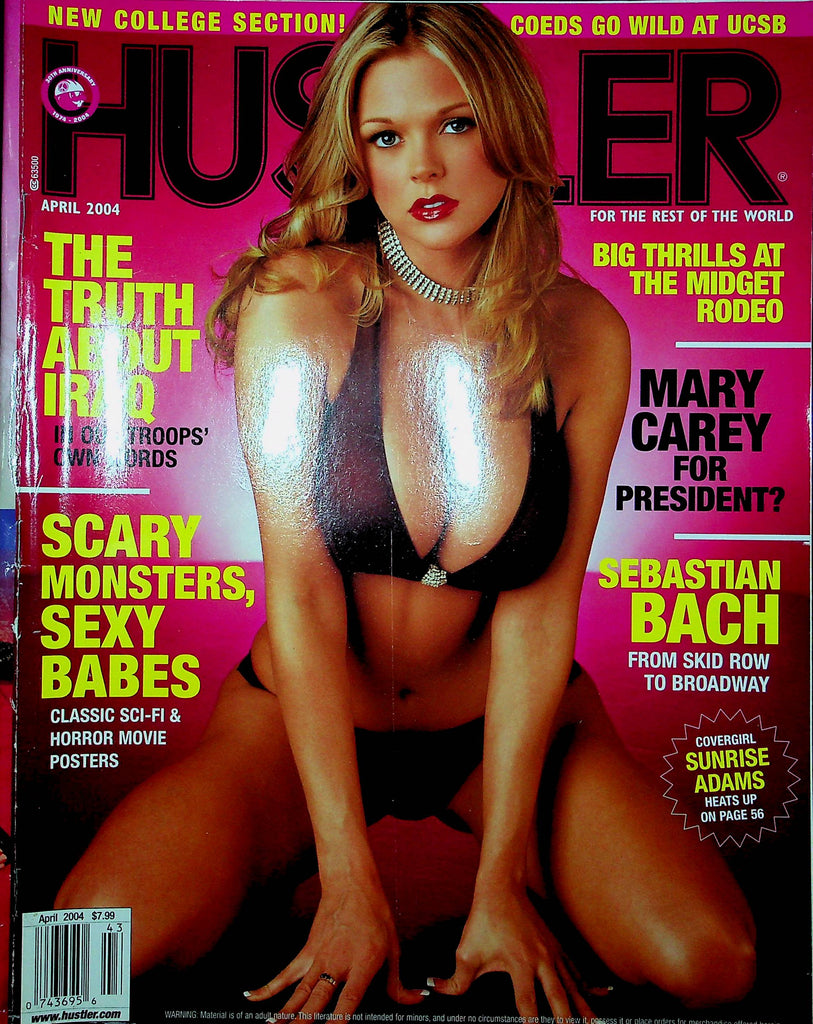 Hustler Magazine Mary Carey & Sunrise Adams April 2004 120522RP