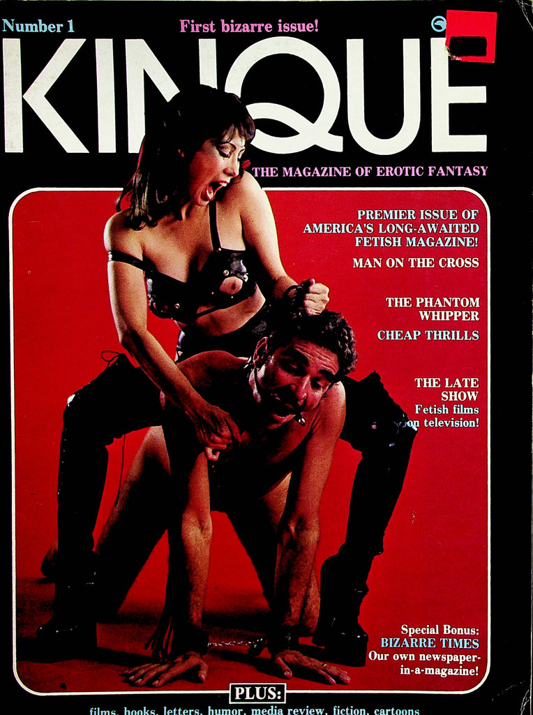 Kinque Fetish magazine  The Phantom Whipper  #1 First Issue 1978 Falcon Publication  122222lm-p2