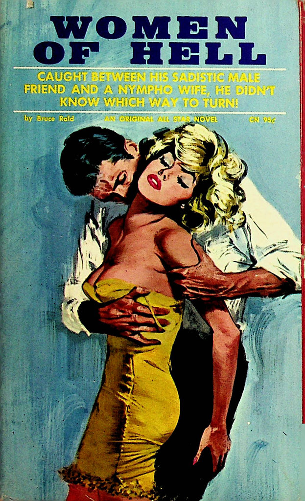 Women Of Hell Adult Novel by Bruce Rald  1966   091721dm2