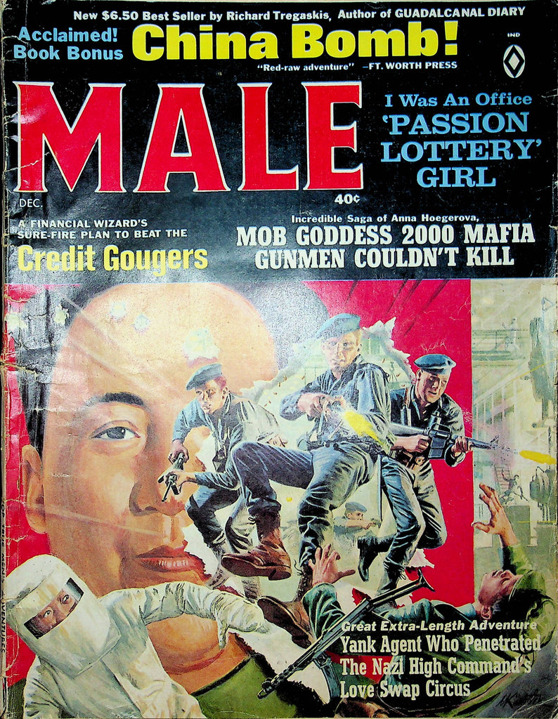 Male Magazine Passion Lottery Girl December 1967 092922RP