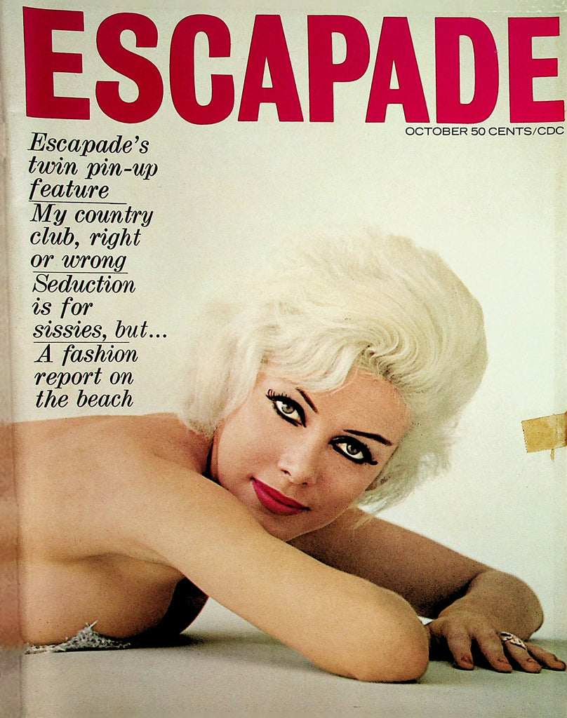 Escapade Magazine  Covergirl Vivian  October 1964   082321lm-dm