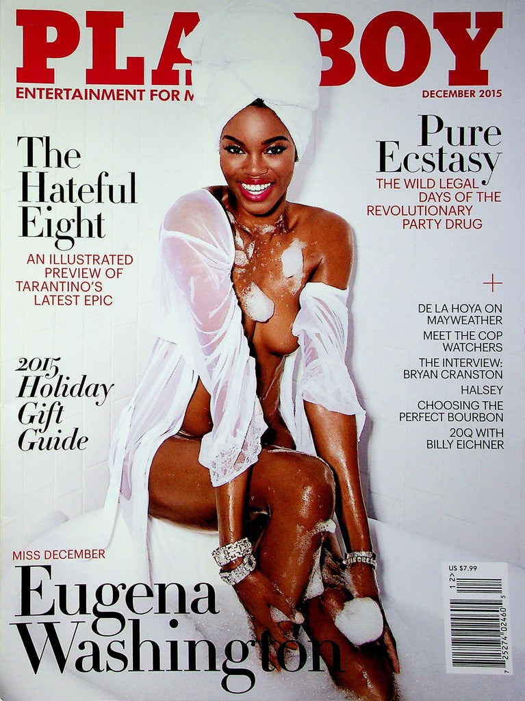 Playboy Magazine Eugena Washington & Bryan Cranson Interview December 2015 022323RP
