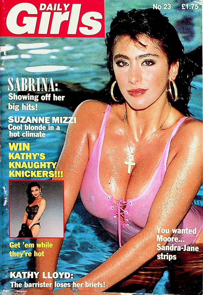 Daily Girls Magazine  Sandra-Jane / Kathy Lloyd  #23 1989     032322lm-p