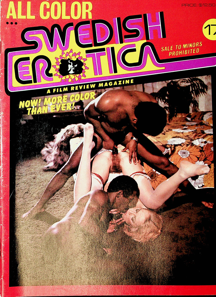 Swedish Erotica Film Review Magazine  John Holmes- Double Image  #17 1980's    051721lm-sh