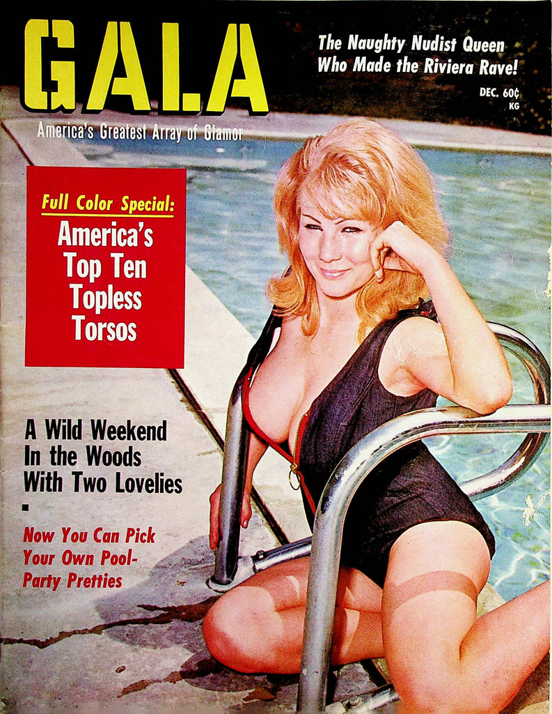 Gala Magazine  Covergirl Marie Chandler  December 1967      022723lm-p2