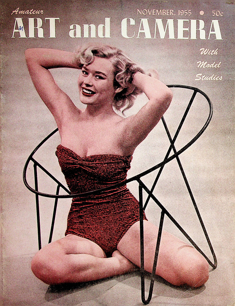 Amateur Art and Camera With Model Studies Magazine  November 1955    070222lm-p