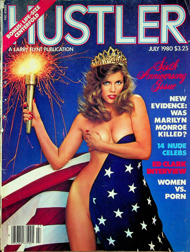 Hustler Magazine 6th Anniversary Ed Clark & Marilyn Monroe July 1980 092422RP