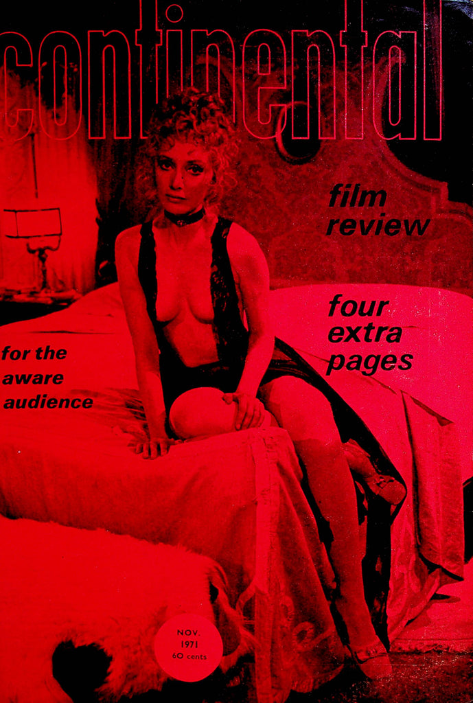 Continental Film Review Magazine   Cover Girl Marina Malfatti  November 1971    070122lm-p2
