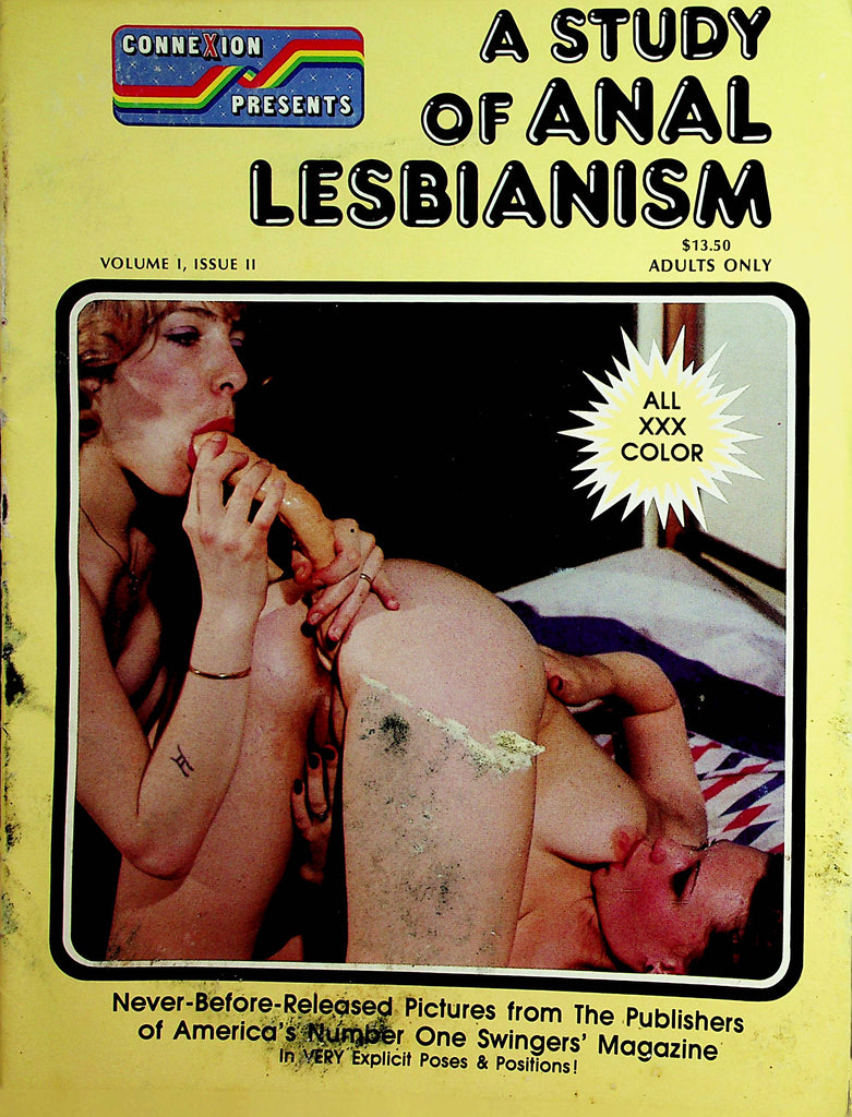 A Study Of Anal Lesbianism Magazine vol.1 #2  1980's     030722lm-p