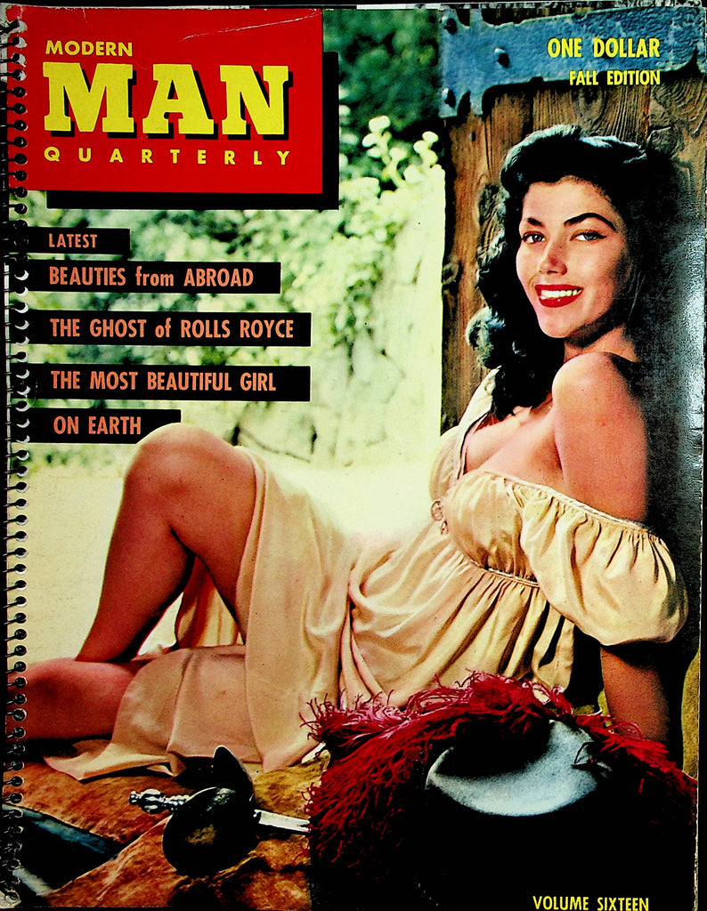 Modern Man Quarterly Magazine  Most Beautiful Girl On Earth Carol Morris  Fall 1959        121121lm-dm
