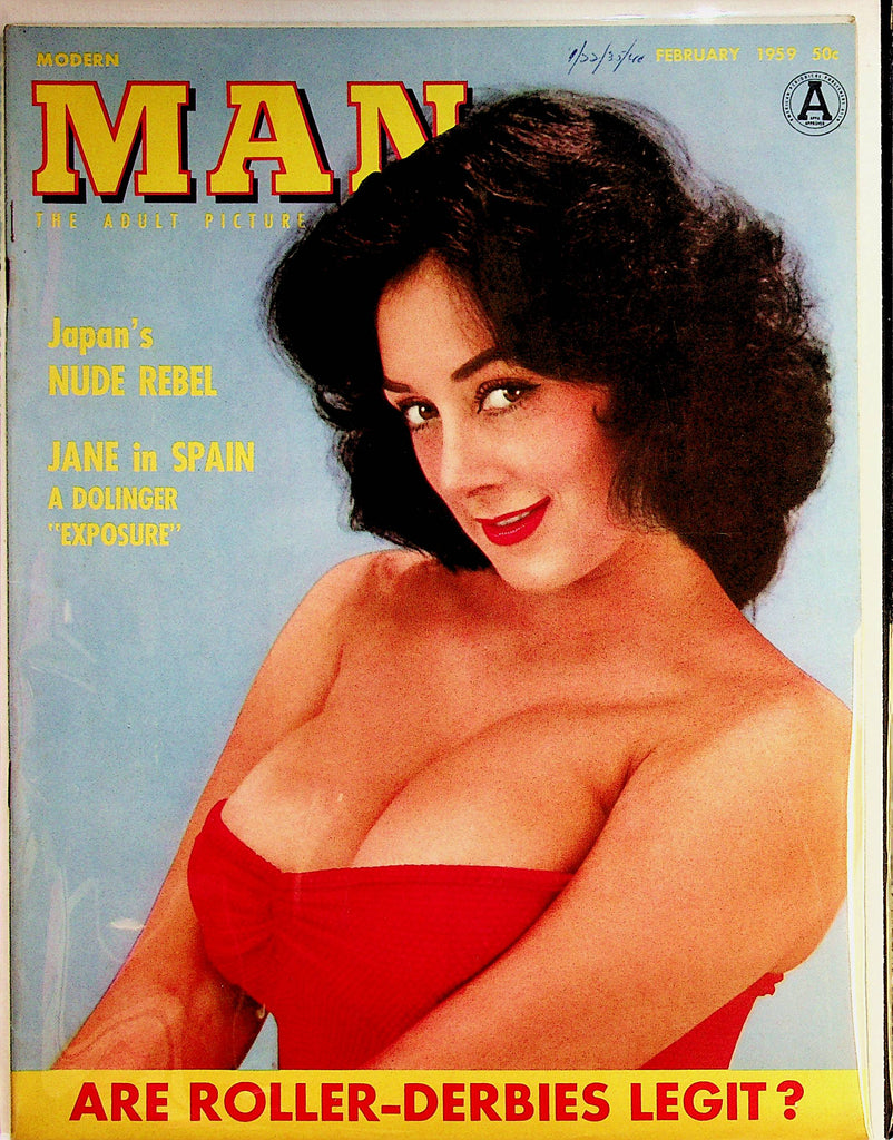 Modern Man Magazine   Jane Dolinger In Spain  February 1959       080222lm-p