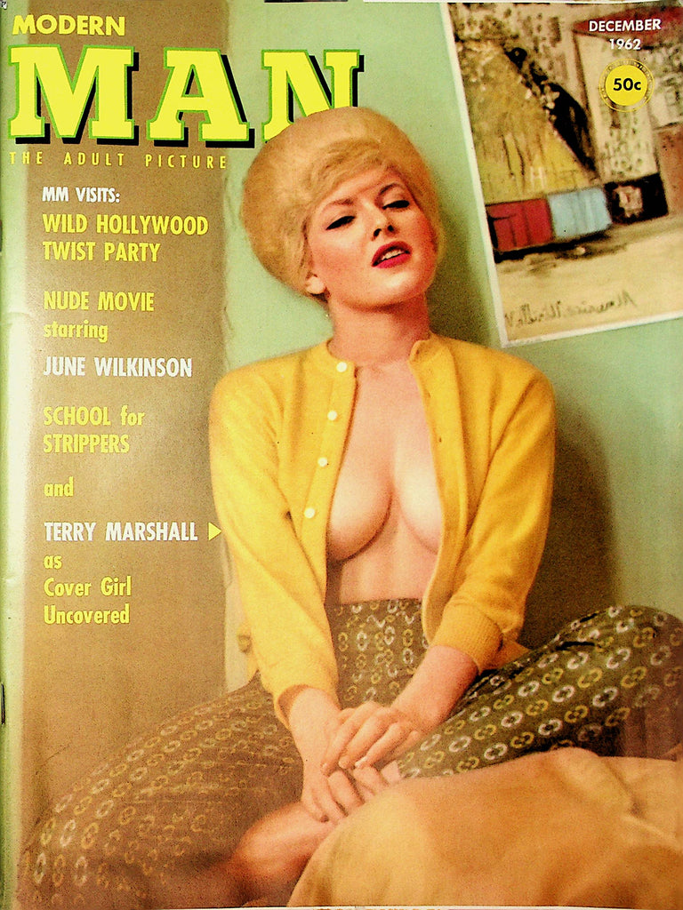 Modern Man Magazine  Covergirl Terry Marshall / June Wilkonson December 1962  071221lm-sh