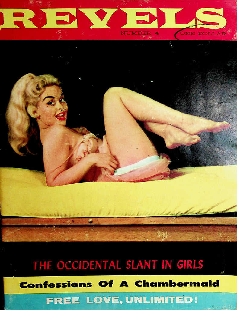 Revels Vintage Magazine  Free Love, Unlimited1  #4  1960's    092021lm-dm