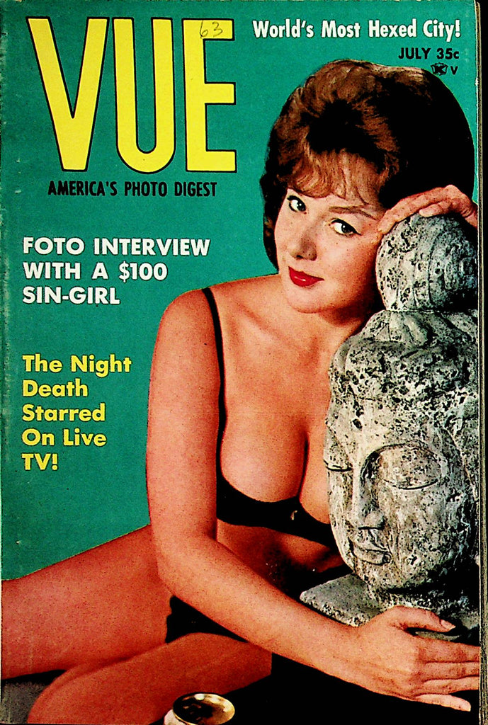 Vue Vintage Digest  Covergirl Suzanne Baxter  July 1963    110221lm-dm