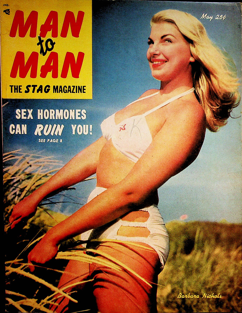 Man To Man Vintage Magazine  Barbara Nichols  May 1952     070122lm-p2