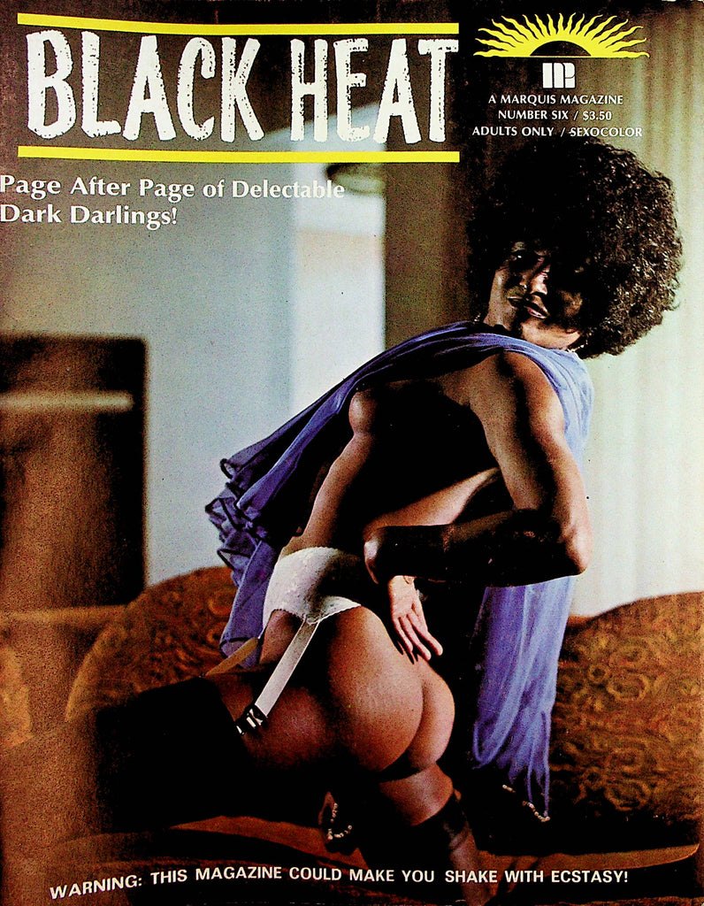 Black Heat Magazine  June's Exploding With Passion!  #6  1973  Marquis Publication  111522lm-p2