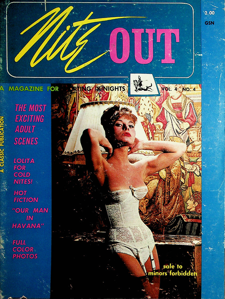 Nite Out Vintage Magazine  Feline Diane  vol.4 #4  1968    112621lm-dm