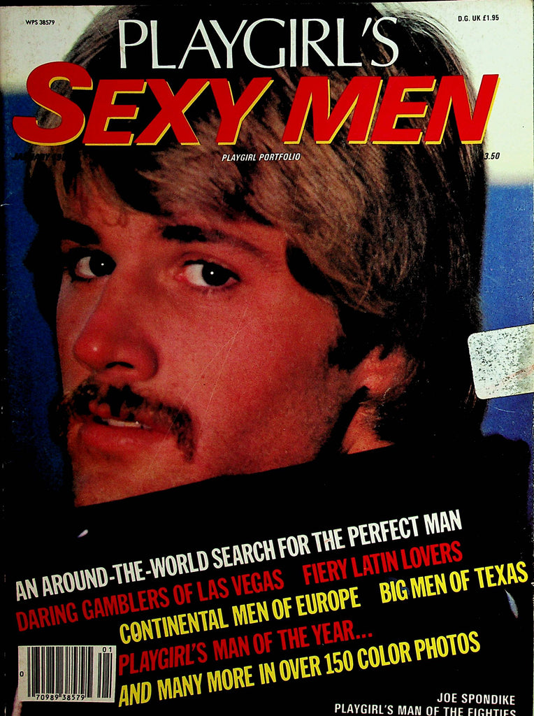 Playgirl's Sexy Men Magazine  Around The World Search For The Perfect Man  January 1982      031022lm-p2