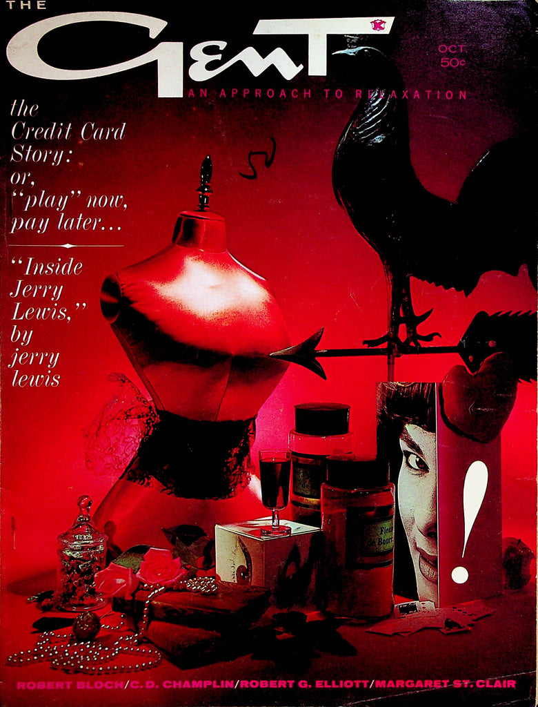 Gent Magazine  A Rose Is A Rose / Inside Jerry Lewis  October 1960   080322lm-p