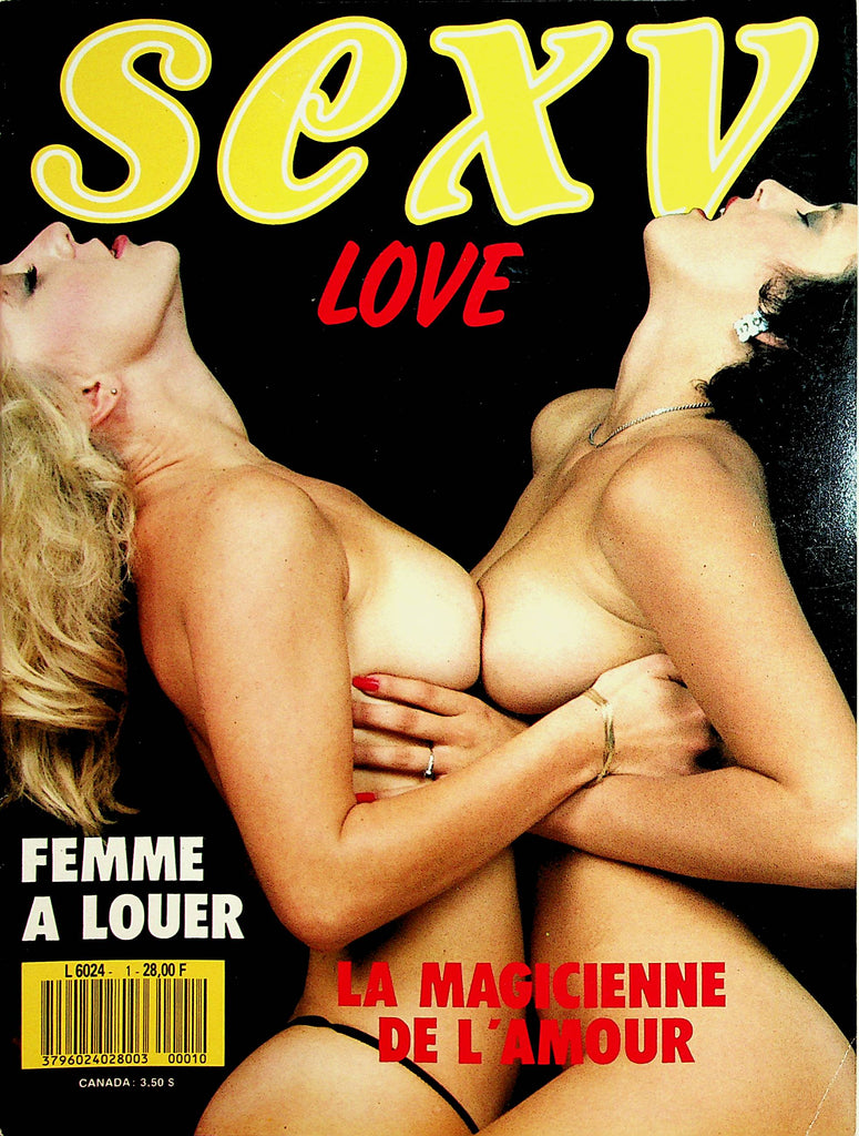 Sexy Love French International Magazine  #1 1990's  121621lm-dm
