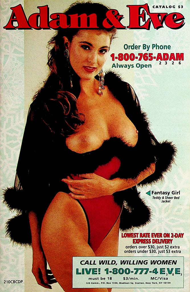 Adam & Eve Adult Catalog  Lingerie , Toys and More!  1990's   040523lm-p