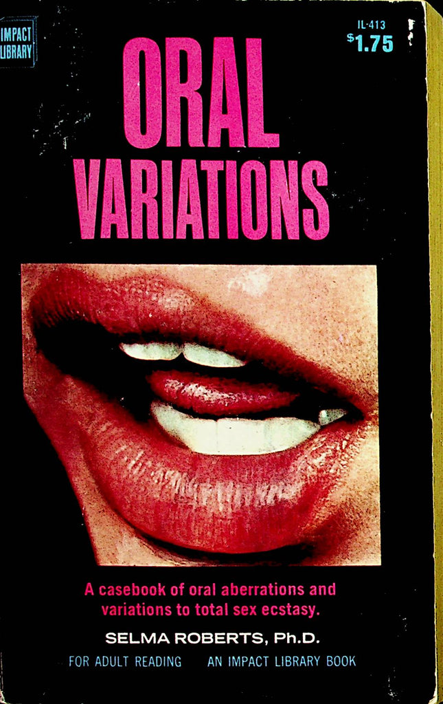 Oral Variations Novel by Selma Roberts, Ph.D.  1969   062621lm-DM2