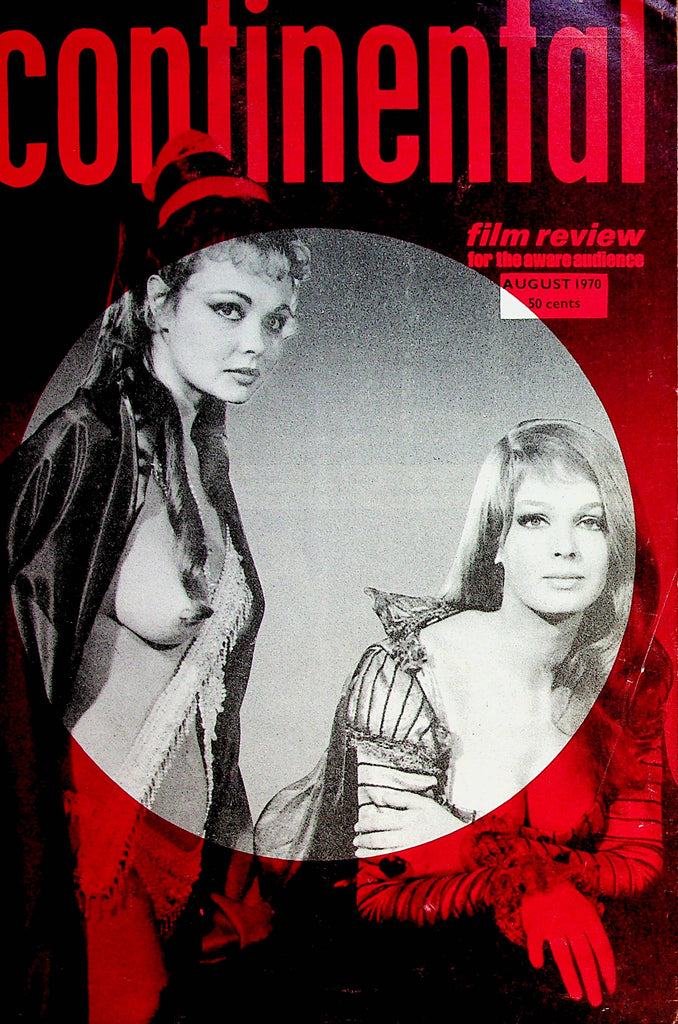 Continental Film Review Magazine  Veronique Vendell & Terry Torday  August 1970    070122lm-p2