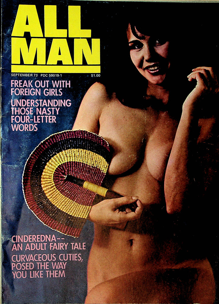 All Man Vintage Magazine  Centerfold Girl Sonja  September 1973    112021lm-dm