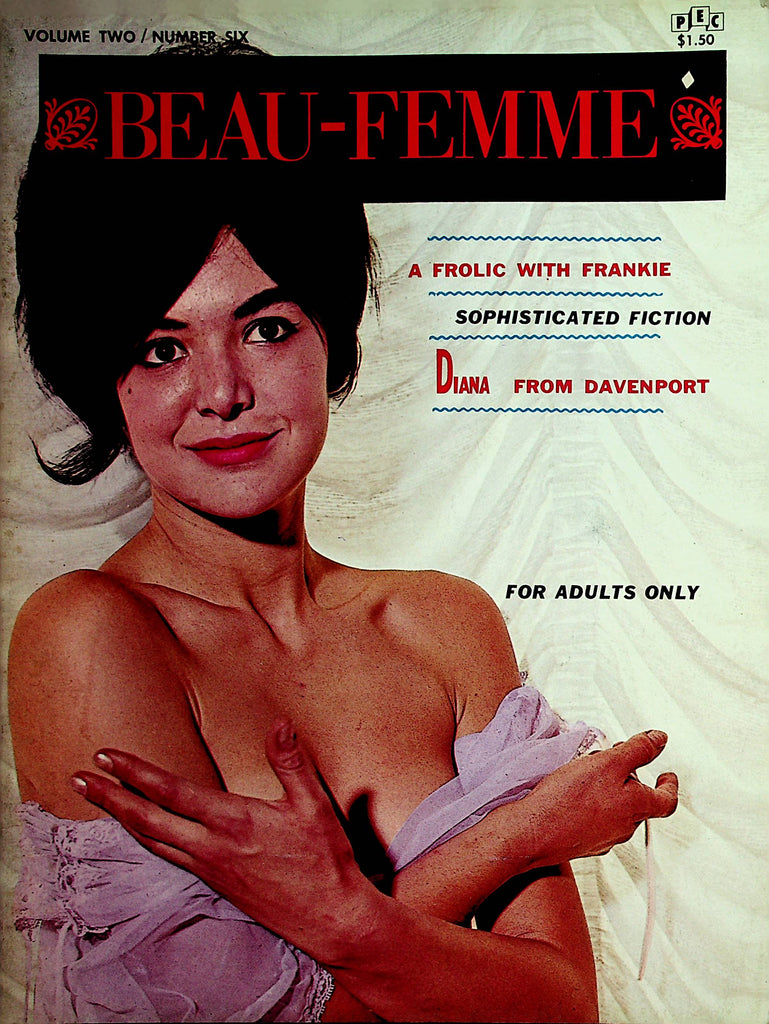 Beau-Femme Vintage Magazine  A Frolic With Frankie vol.2 #6  1966     112021lm-dm2