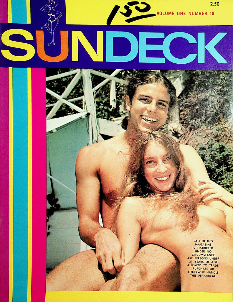 Sundeck Nudist Magazine  vol.1 #10 1960's  House Of Price Publication  120721lm-dm