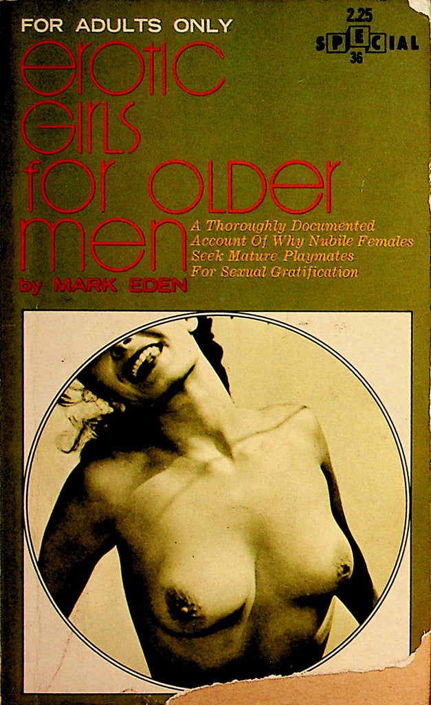 Erotic Girls For Older Men Novel by Mark Eden  1969   092321lm-dm