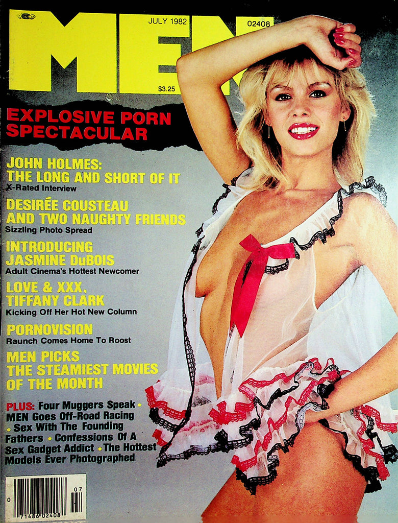 Men Magazine Porn Spectacular - John Holmes/ Desiree Cousteau  July 1982  101521lm-dm