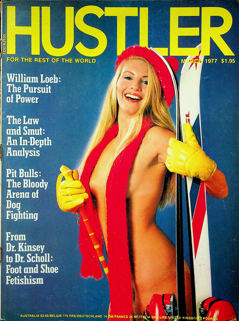Hustler Magazine William Loeb & Nikki & Jojo March 1977 090222RP